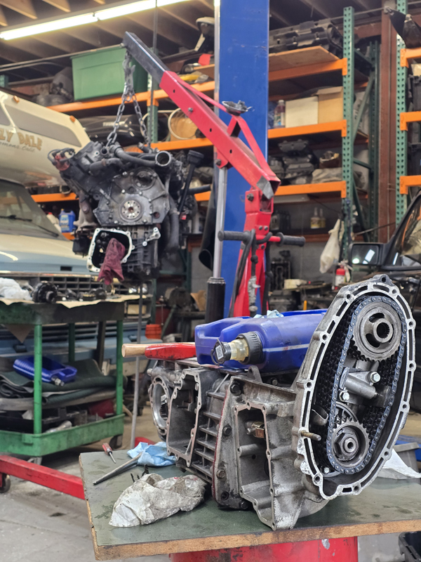 SAAB 900 restoration in progress